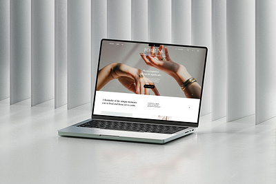 Ecommerce - Fortuna Jewelry design interactive design landing page landing page design ui uiux user interface web web design website