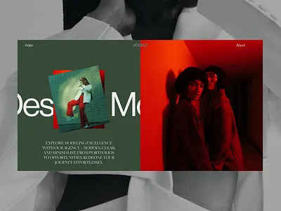Fashion Website - Concept 2 agency awwwards branding fashion font hero section inspiration landing page luxury photography typography ui ui design uiux ux ux design web web design website website design