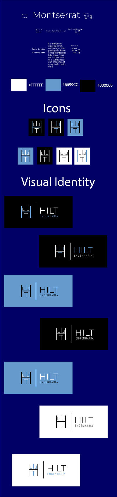 HILT Engenharia - Technology Store branding graphic design logo ui