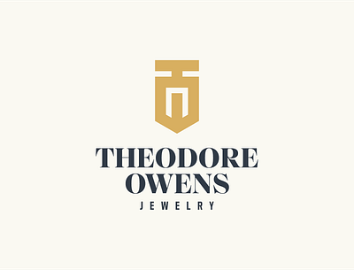 Theodore Owens Jewelry Logo jewelry monogram