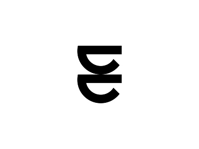 Abstract Mark 001 abstract mark branding cc creative design e graphic design icon identity logo minimal