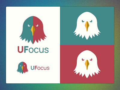#️⃣0️⃣5️⃣2️⃣ Logo Design - UFocus design desktop figma illustration logo phone prototype ui ux uxuidesigner