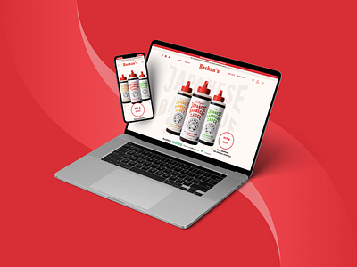 Bachans - Japanese Barbecue Sauce design ecommerce graphic design mobile design ui ux web design