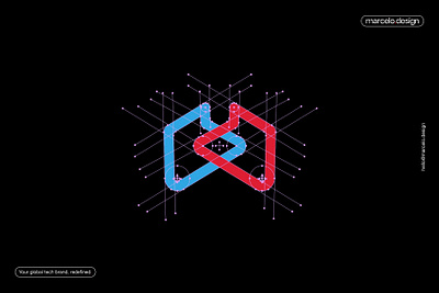 Loorlab - Re Branding branding geometric identity logo