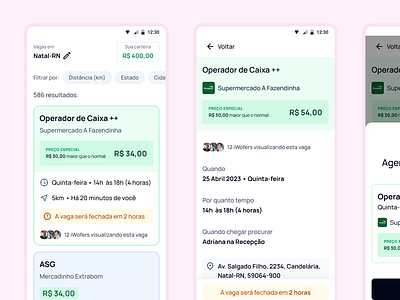 App to find Job - Job from wherever you want brazil craf design craft experience ui ui design userinterface