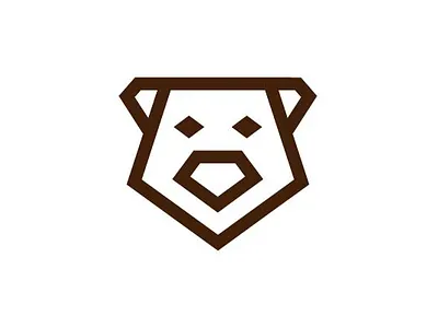 Diamond Bear Logo branding company brand logo company branding design graphic design logo modern vector