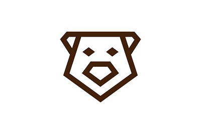Diamond Bear Logo branding company brand logo company branding design graphic design logo modern vector