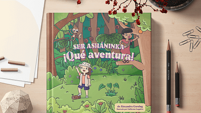 Being Ashaninka. What an adventure! - Illustration art book editorial illustration illustration illustration for children illustration for kids photoshop