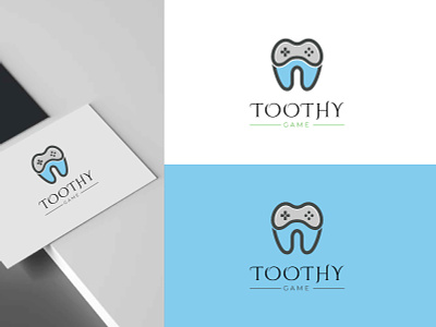 Teeth game logo. Dental logo app apps logo branding dental design game graphic design illustration logo logo design logo generation logo idea logo maker logo shop medical teeth ui vector