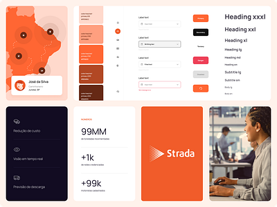 Strada Logtech Brazil 🇧🇷 2023 - Craft concept agro branding colors components concept craft design figma grid illustration interface logtech responsive ui ux visual