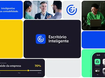 Escritório Inteligente - Brand Identity animation branding graphic design logo motion graphics