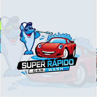 Car Wash Logo design car wash logo car wash logo design dribbble dolphin car wash logo logo logo design