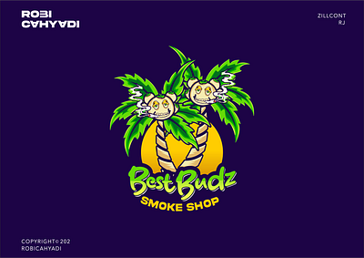 SMOKE SHOP LOGO beach palm smoke weed