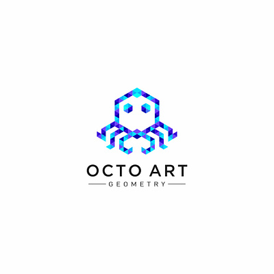 OCTO creative design creative logo design graphic design illustration logo modern logo