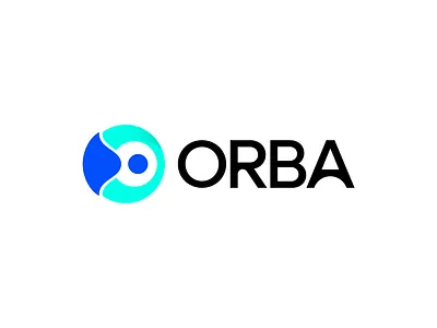 Orba Logo Design brand identity branding hiteco logo design minimalist logo modern logo orba logo orbit logo saas
