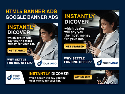 Google Banner ads | Animated banner amphtml animated gif animated html5 banner ads google banner ads html5 banner ads web banners