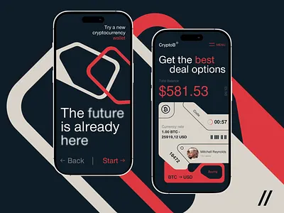 Crypto Wallet Mobile iOS App android animation app app interaction crypto cryptocurrency dashboard design finance fintech ios mobile mobile app mobile ui motion online product design ui ux wallet