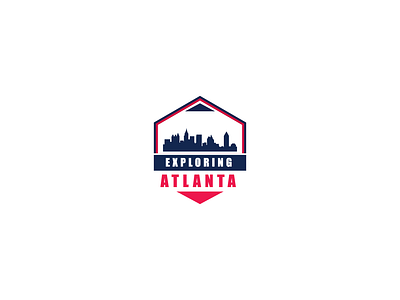 Exploring Atlanta Logo Design atlanta logo city logo creative explore logo illustration logo logo design logomark logotype minimalist logo polygon logo simple logo tour logo travel logo typography unique usa logo