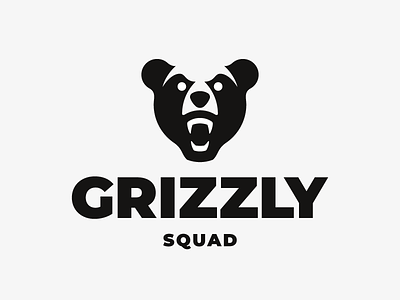 Grizzly bear branding concept grizzly logo