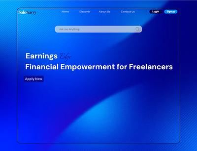 Personal Finance for Freelancers 3d ai animation black blue branding design dribble freelance graphic design illustration logo mobile ux motion graphics trending ui ux vector web design