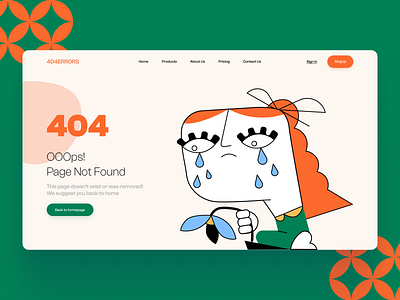 404 / Error Page 404 404 error data not found error error not found error page error page design page error page not found page not found design thisuix trending