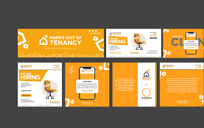 Real Estate Social Media Kit Design banner banner ad brand branding business colorfullgraphics design facebook post graphic design logo logo design new template post designs real estate social media design social media kit social media template template design typography ui