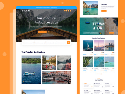 Travel agency website agency branding creative design tour travel travel landing page travel website ui ux web design website design website uiux