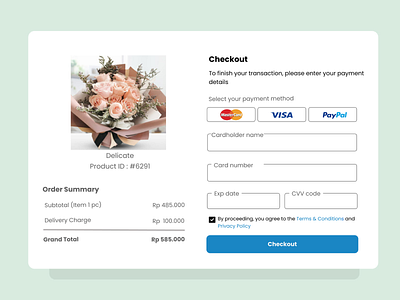 Daily UI Challenge #002 Credit Card Checkout branding dailyui ui