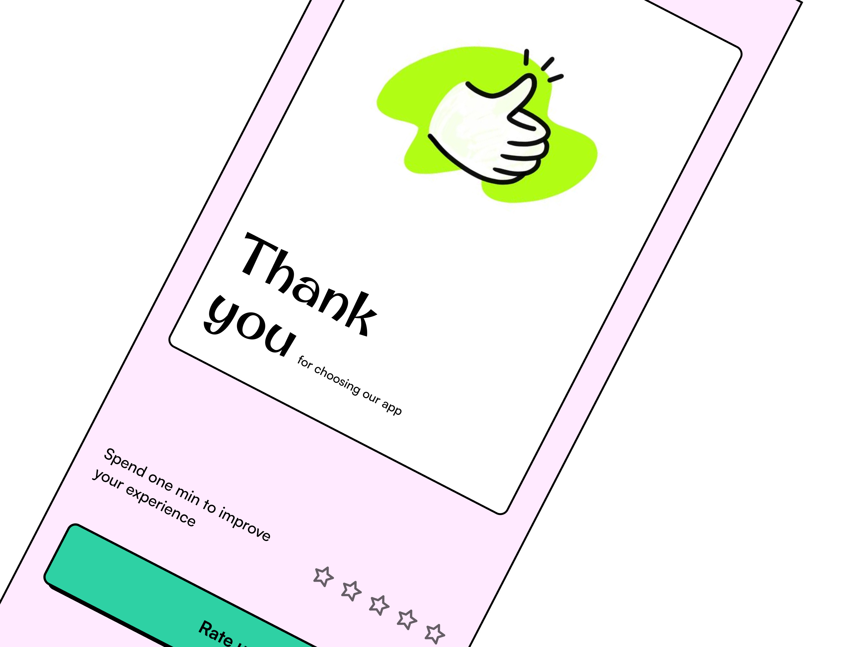 Daily UI - Thank you by Pavithran N on Dribbble
