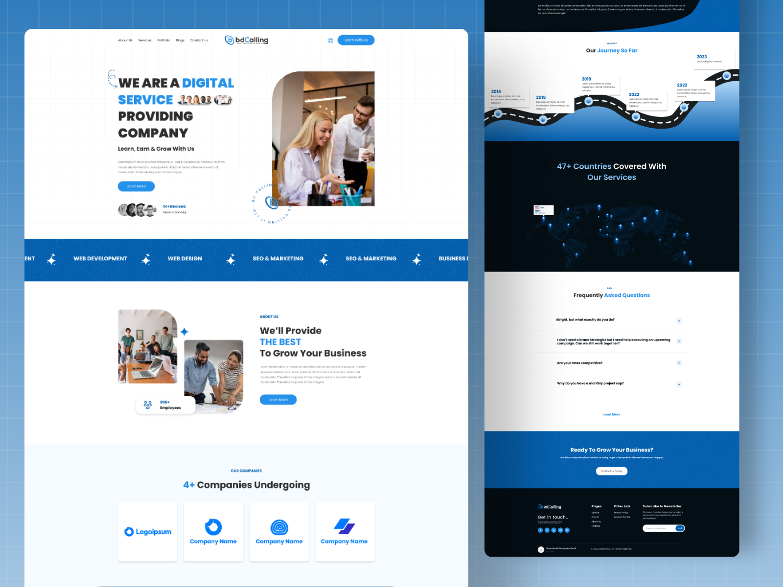 Creative Digital Agency Website Design agency website branding creative agency creative design design digital agency figma figma design landing page landing page ui marketing agency tech agency ui user experience user interface website website ui