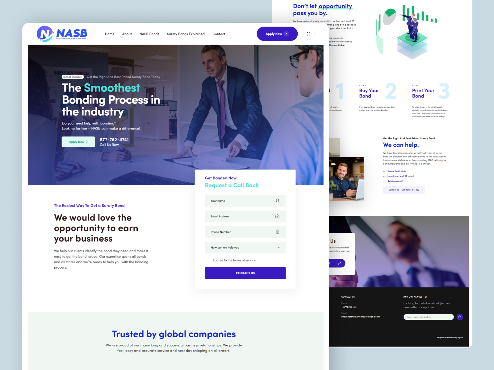 NASB Website Design – Part 1: Homepage Experience branding design development graphic design landingpage logo typography ui userengagement userexperience userinterface ux web web development webdesign webdevelopment website websitedesign