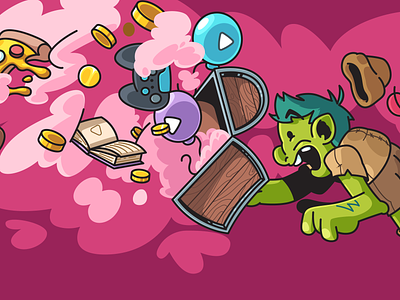 Metafy RPG brazil character color design fun illustration logo sao paulo thunder rockets ui