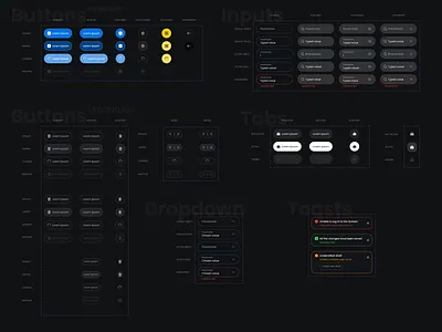 FixelMagic Design System buttonsystem designsystem inputsystem tabnavigation touchfriendly touchinterface uidesign uiux userexperience userinterface