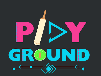 Logo of playground animation barnd branding cricket cricket ground game graphic design ground ground logo loading logo logo design logo ground play play logo playground playground logo ui uploaded ux