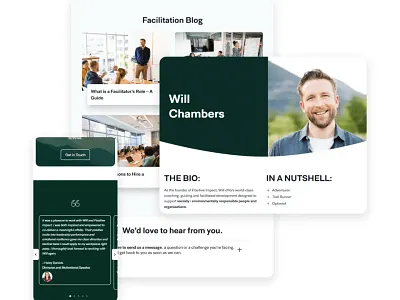 My Positive Impact design website