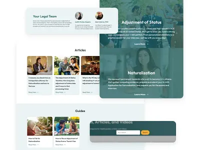 Colibrí Law Firm design website