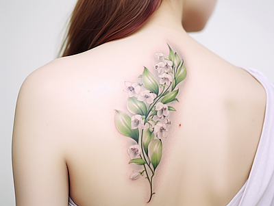 The Artistry of Lily of the Valley Birth Flower Tattoos birth flower bouquet tattoo birth month flower tattoo family birth flower tattoo july birth flower tattoo lily of the valley lily of the valley tattoo