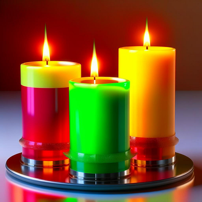 Candles ai digital art