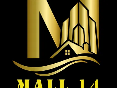 (M) Real Estate (Logo Design) branding graphic design illustration logo vector