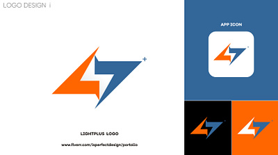 Lightplus+ Logo design branding company graphic design logo mi