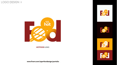 Hot Food Logo Design design graphic design illustration logo