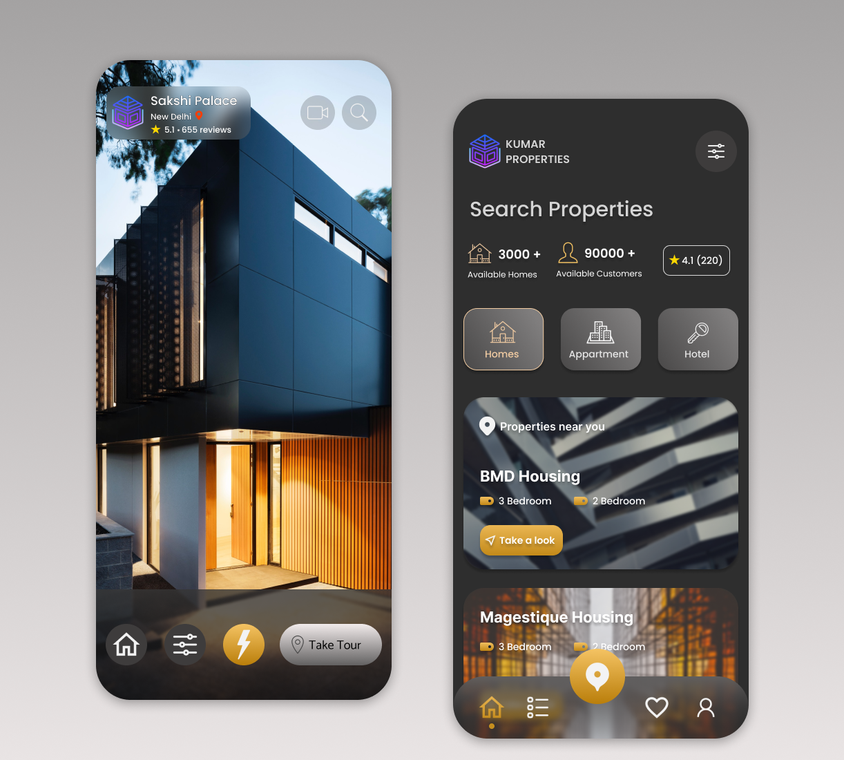 Real Estate Mobile App by CodeWave Studio. on Dribbble