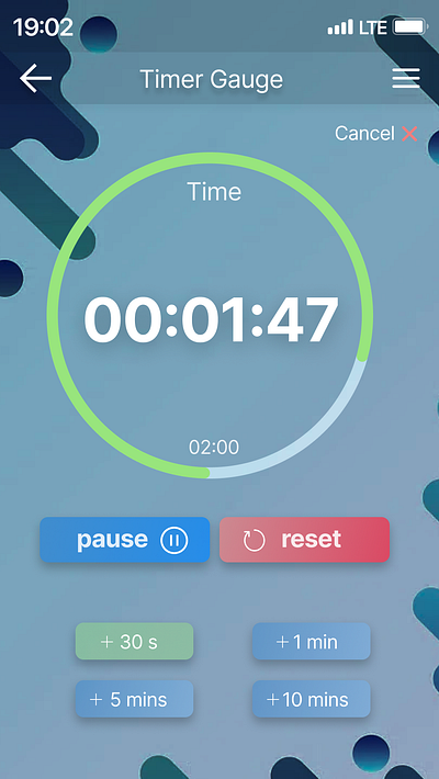 ✅#DailyUI 014 @figma - Timer app dailyui figma graphic design timer ui