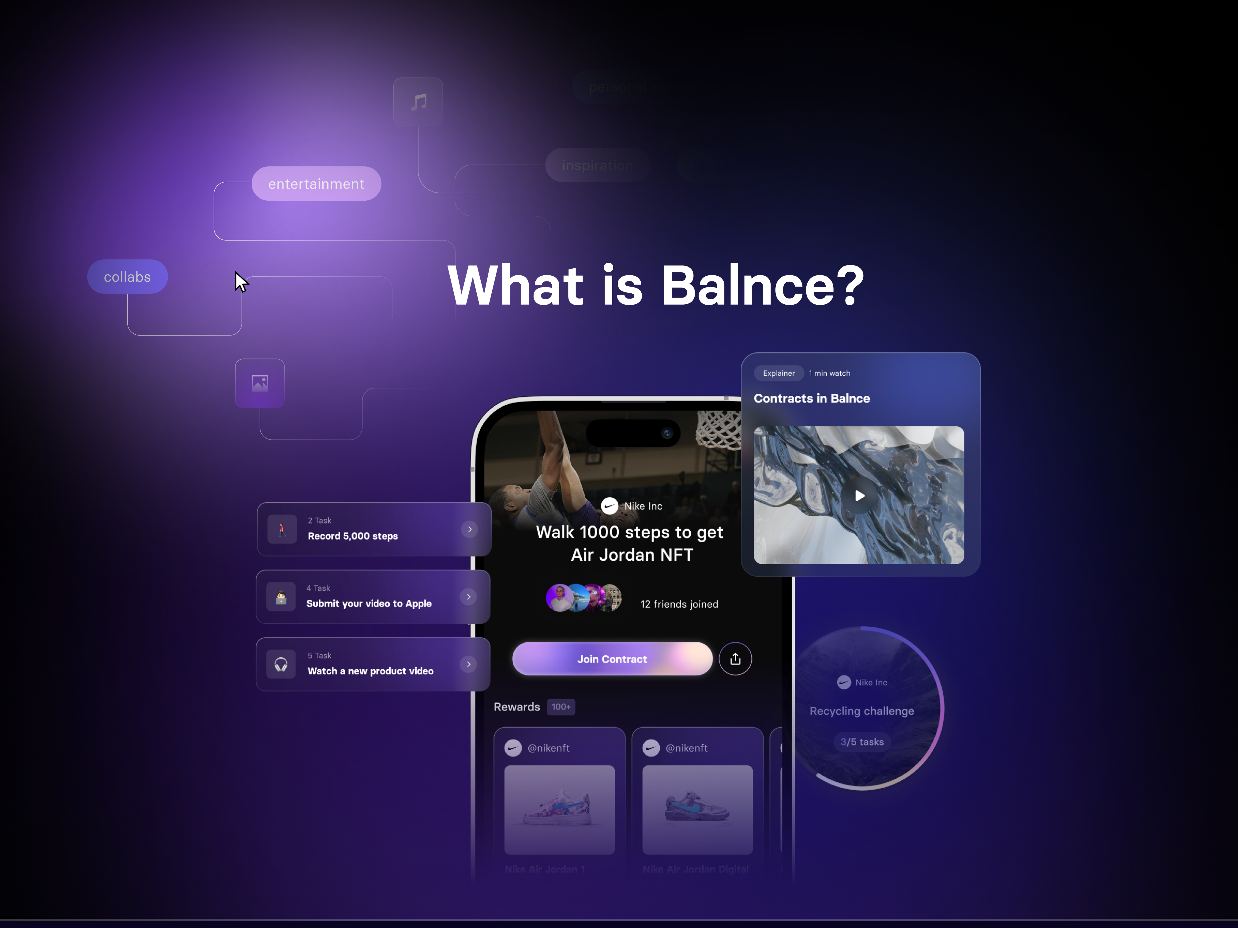 AI assistant - website animation 3d ai animation artificial intelligence chat gpt creative dark ui gradient landing web design