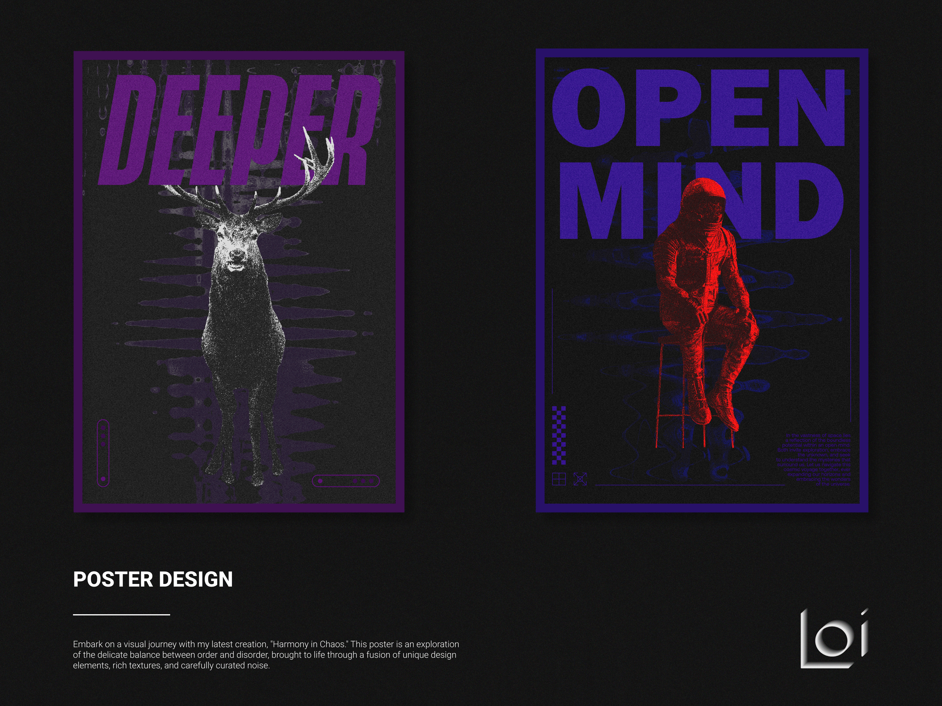 Grainy Posters design grainy graphic design photoshop posters