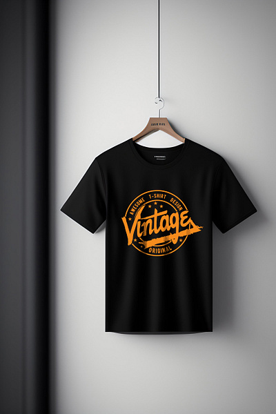 Vintage T-shirt Design branding design graphic design illustration new tshirt t shirt design tshirts typography typography t shirt design vintage t shirt vintage t shirt design