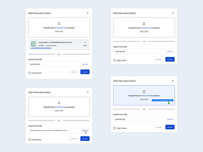 Upload Interface carlifonia europe london product product design san fransisco ui uiux user experience user interface