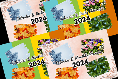 2024 Calendar & Planner calendar design graphic design planner template