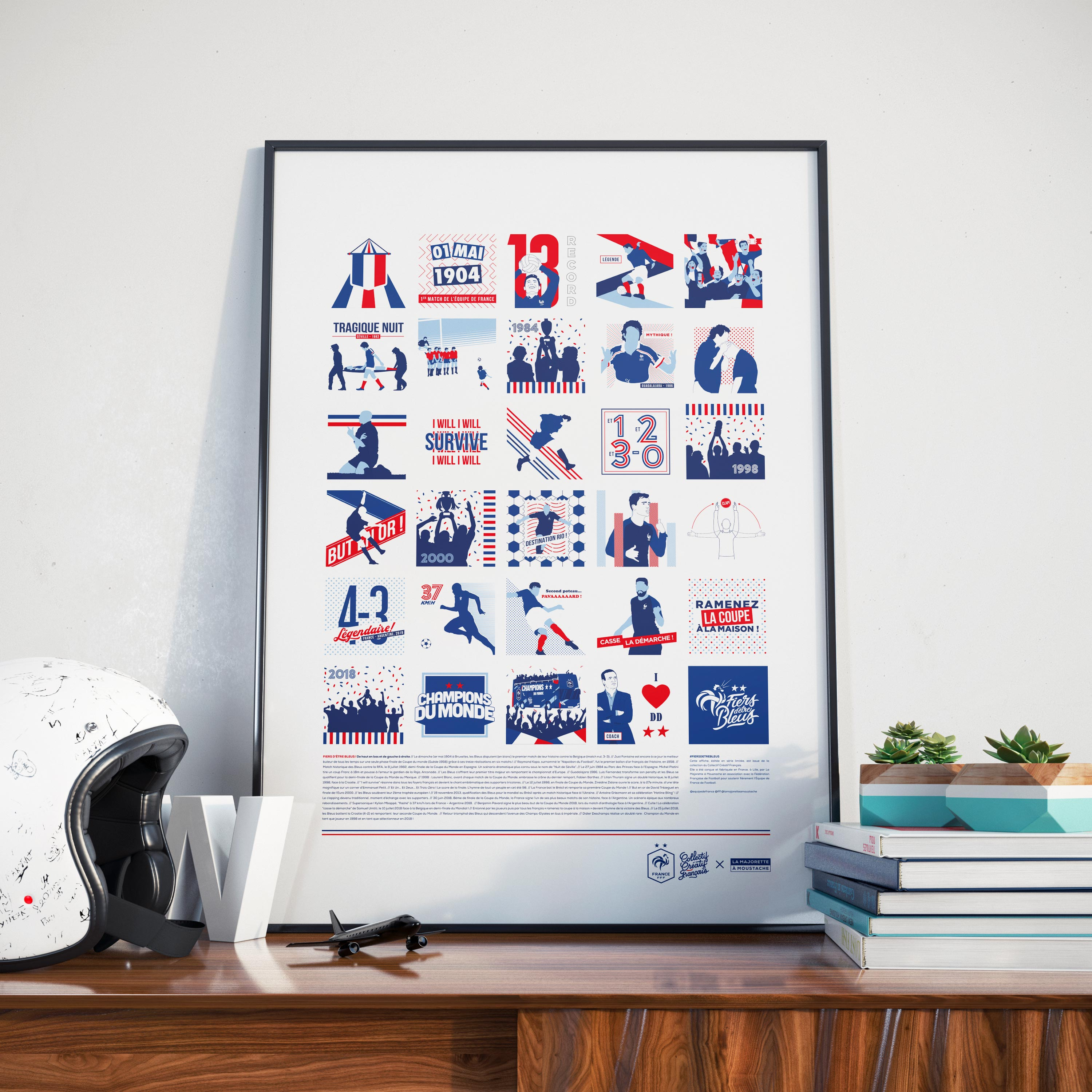 Fiers d'être bleus ! allezlesbleus championsdumonde coupedumonde football france frenchteam griezmann lesbleus mbappe zidane
