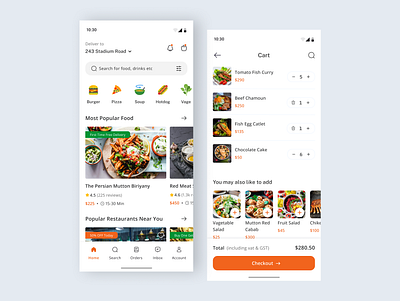 Food Ordering App app design arnob shariar ecommerce app food app food delivery app food ordering app ios app design mobile app mobile app design mobile app ui ux design online food ordering app ui ux ui ux design